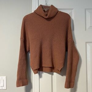 Abercrombie and Fitch toasted orange sweater Small